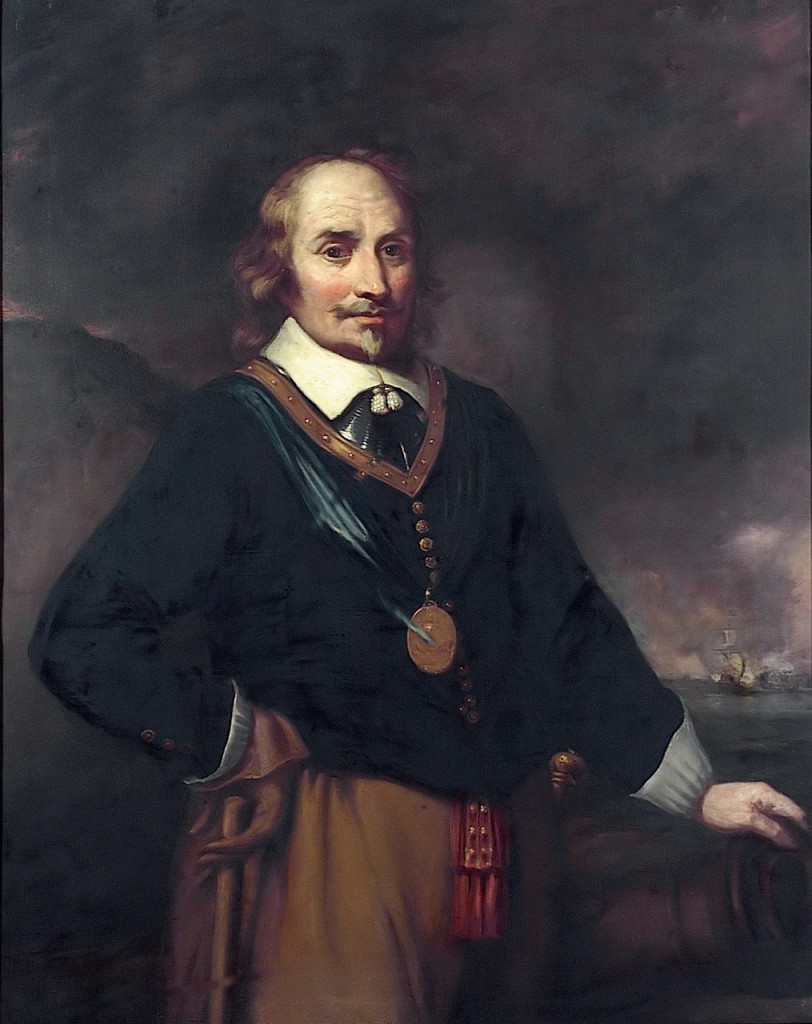 Maarten Harpertszoon Tromp amiralul olandez care i-a bătut zdravăm pe englezi, la Dungeness, în decembrie 1652